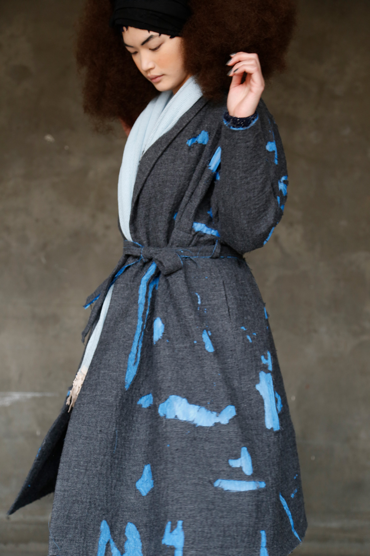 2016AW 秋冬 定価4.8万円 mina perhonen launday ミナペルホネン ランドリー tambourine 刺繍 ワンピース 36*トップス【2400010504310】